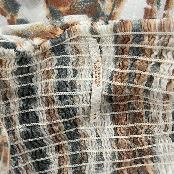 Free People Summer Vibes Tie Dye Tube Romper Size Small - Picture 7 of 8